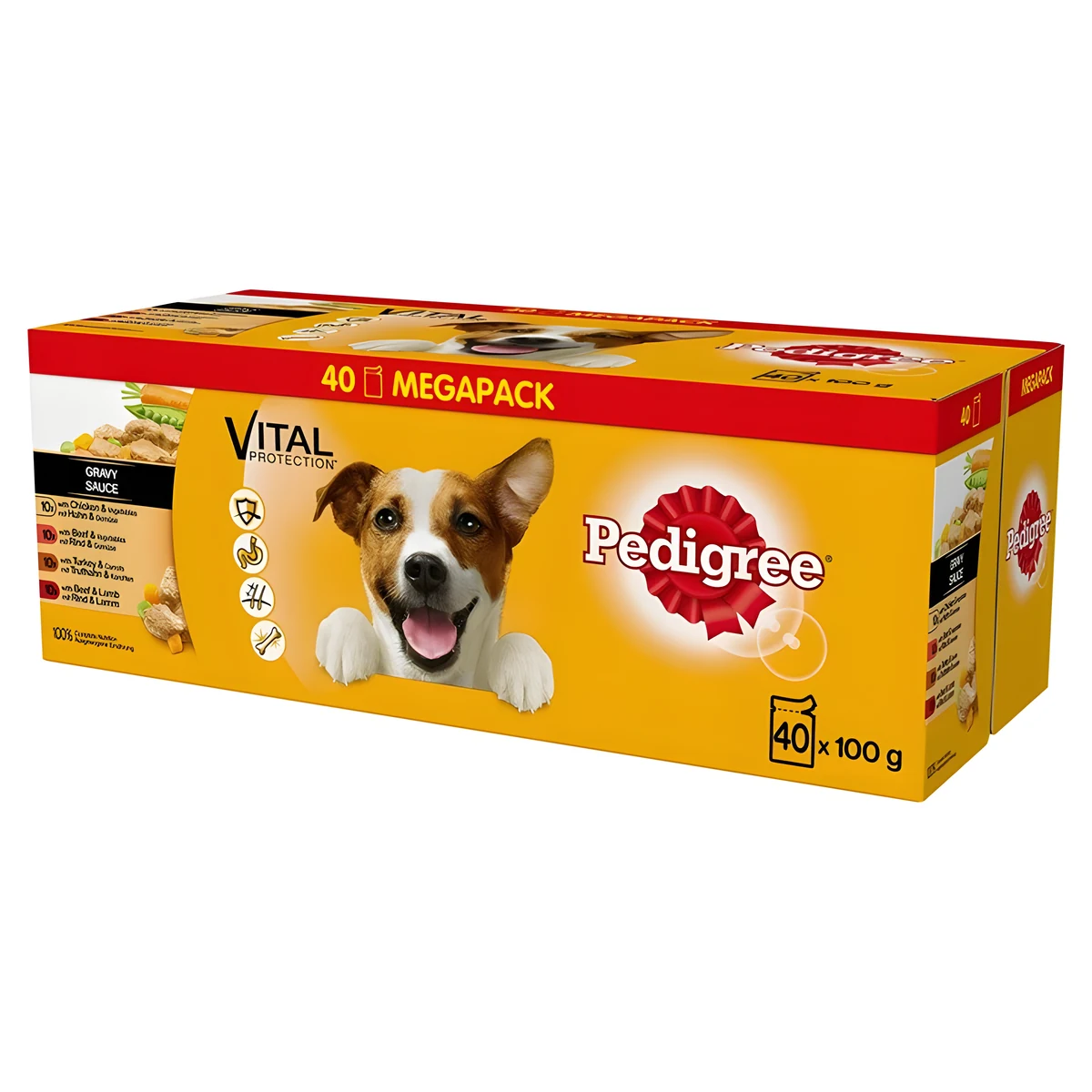 PEDIGREE Adult Mix Smaków z Warzywami 40x100g
