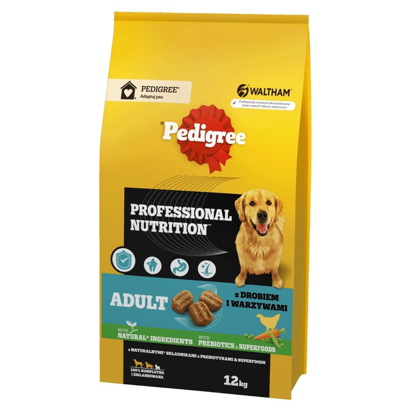 PEDIGREE Professional adult kurczak - 12kg