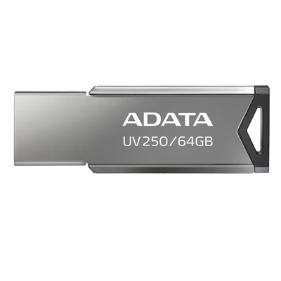 Pendrive ADATA UV250 64GB USB 2.0, Srebrny