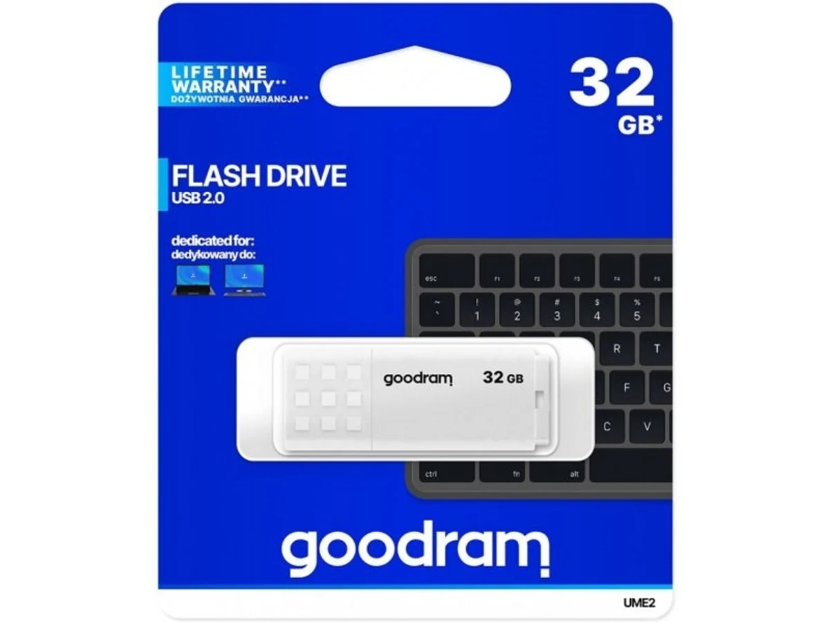 Pendrive GoodRam UME2 Biały