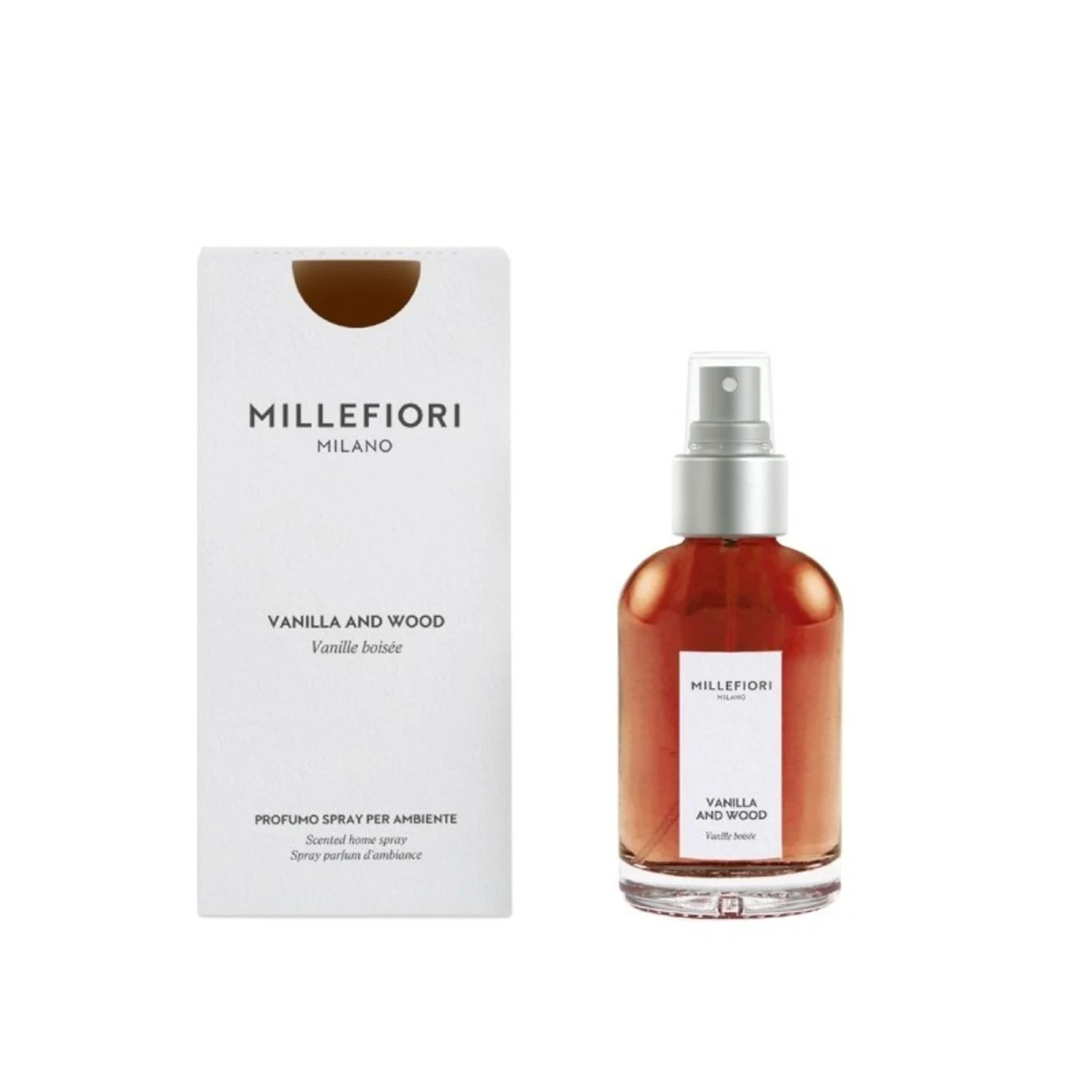 Perfumy do wnętrz 100ml VANILLA & WOOD MILLEFIORI