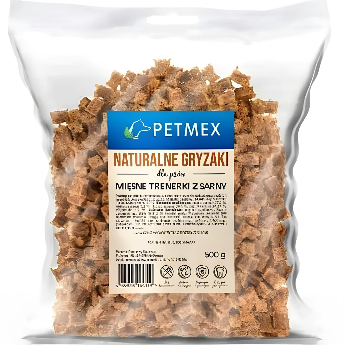PETMEX Mięsne treneki z sarny dla psa 500g