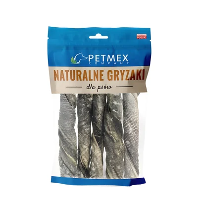 Przysmak dla psa - Skóra dorsza twist PETMEX 200g