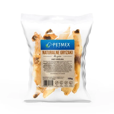 Gryzak dla psa - ucho królika 100g