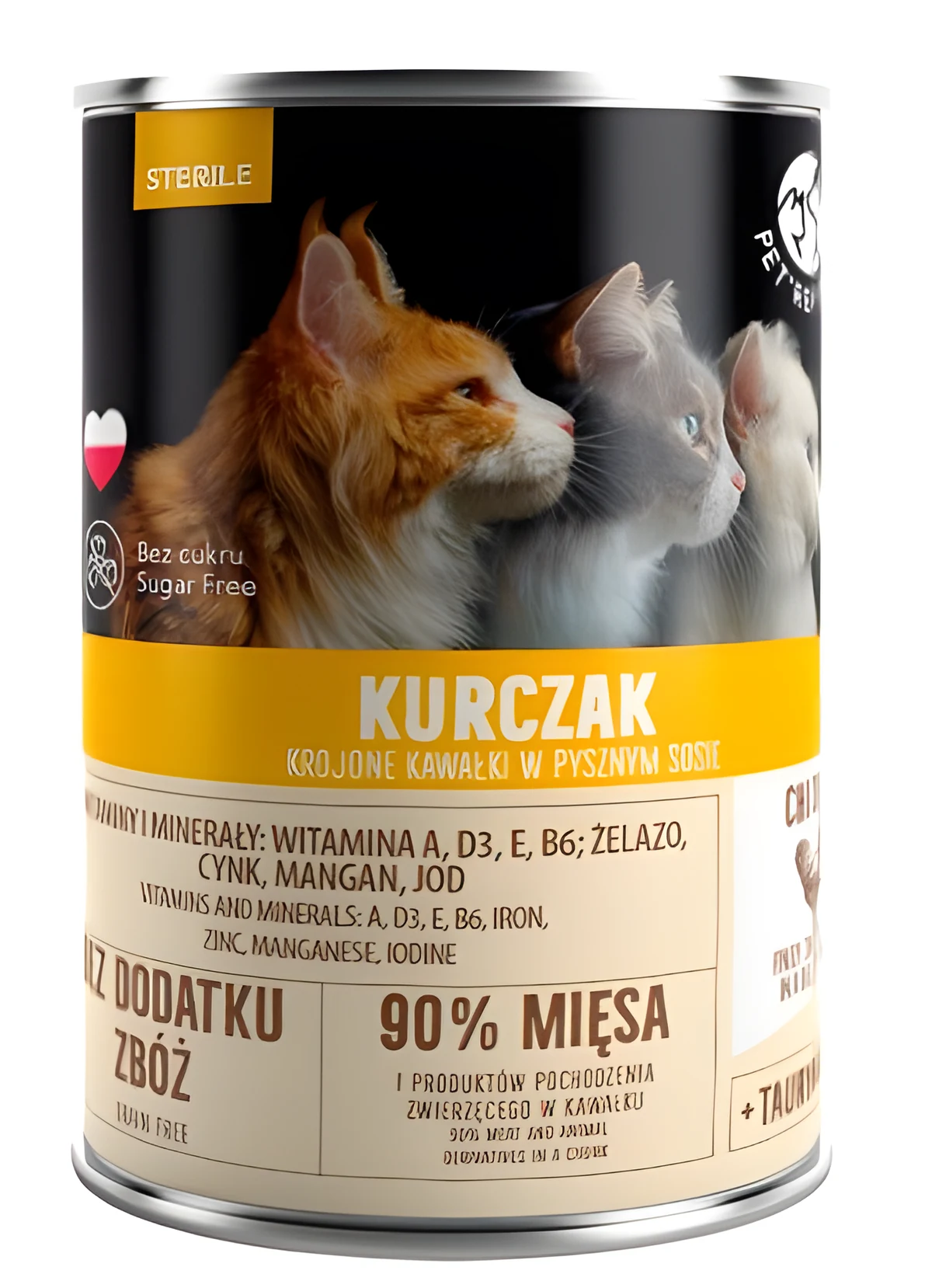 PetRepublic dla kota 400 g, smak kurczaka