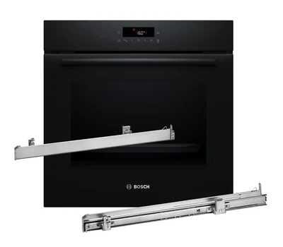 Piekarnik BOSCH HBA571BB4 czyszczenie pyroliza + prowadnice teleskopowe 1 poziomowe BOSCH HEZ538000