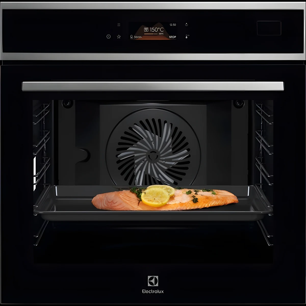 Piekarnik parowy ELECTROLUX EOB8S38X MealAssist SteamPro energia A++ szybkie nagrzewanie powłoka Antifingerprint prowadnice srebrno-czarny