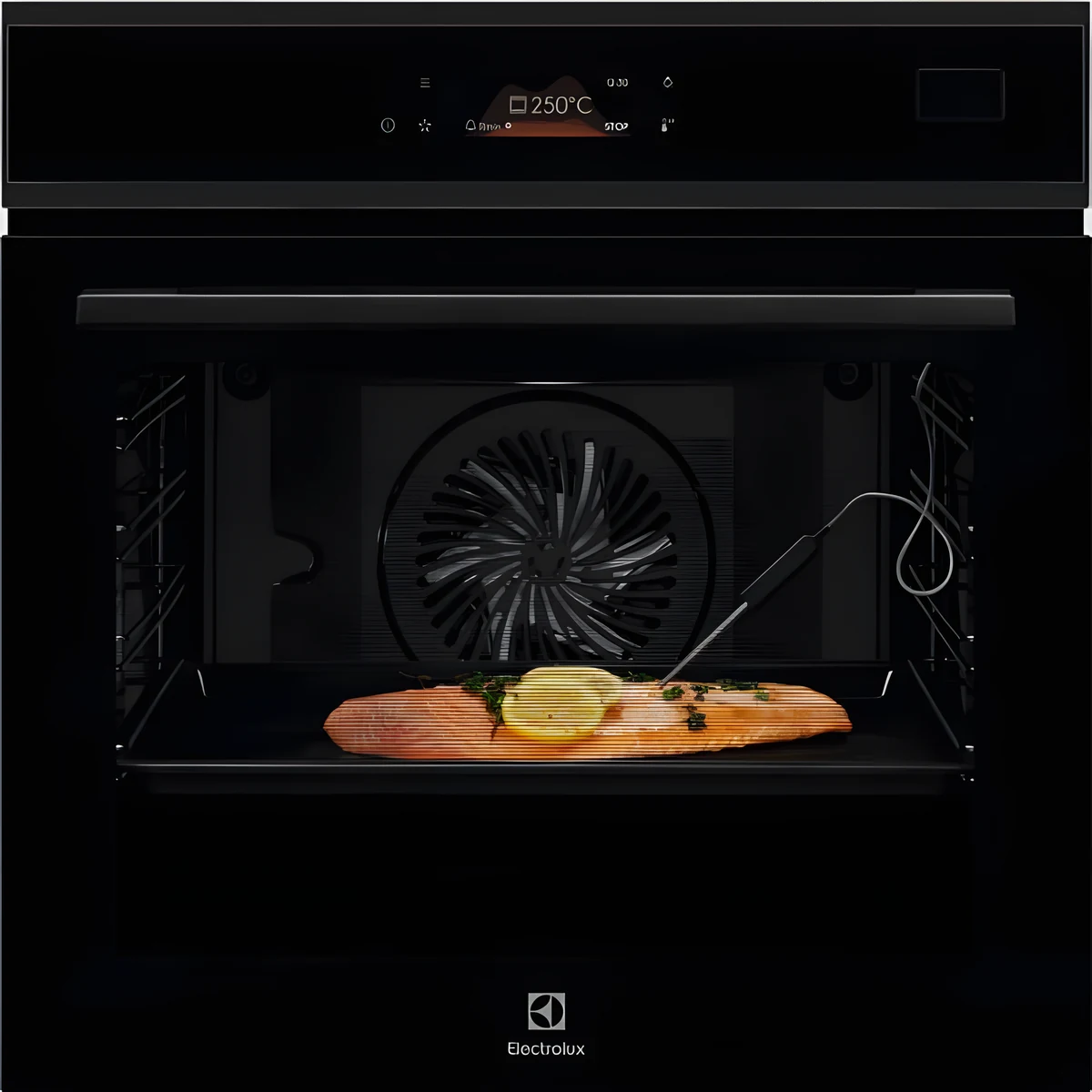 Piekarnik parowy ELECTROLUX EOB8S39H funkcja Steamify termosonda funkcja szybkiego nagrzewania delikatne domykanie drzwi Pure Black