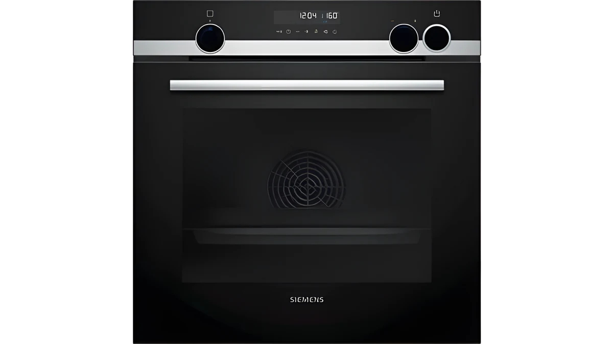 Piekarnik parowy SteamAdd SIEMENS HR538ABS1 FastPreheat szybkie nagrzewanie CoolStart CookControl30 programy automatyczne