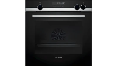 Piekarnik parowy SteamAdd SIEMENS HR538ABS1 FastPreheat szybkie nagrzewanie CoolStart CookControl30 programy automatyczne