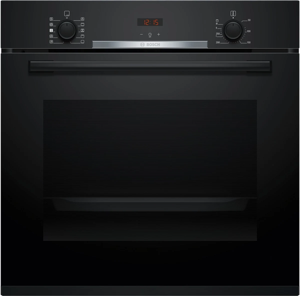 Piekarnik z funkcją pary BOSCH HQA334EB4 prowadnice Added Steam chowane pokrętła
