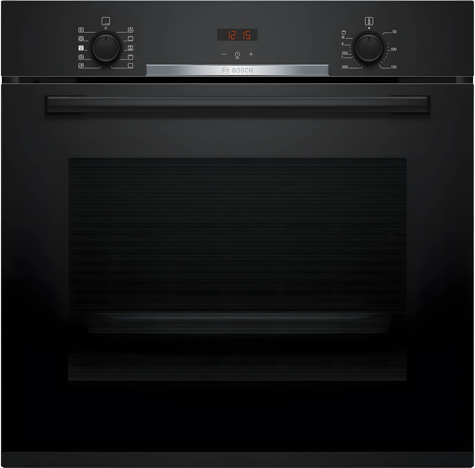 Piekarnik z funkcją pary BOSCH HQA334EB4 prowadnice Added Steam chowane pokrętła — zdjęcie 1 z 2