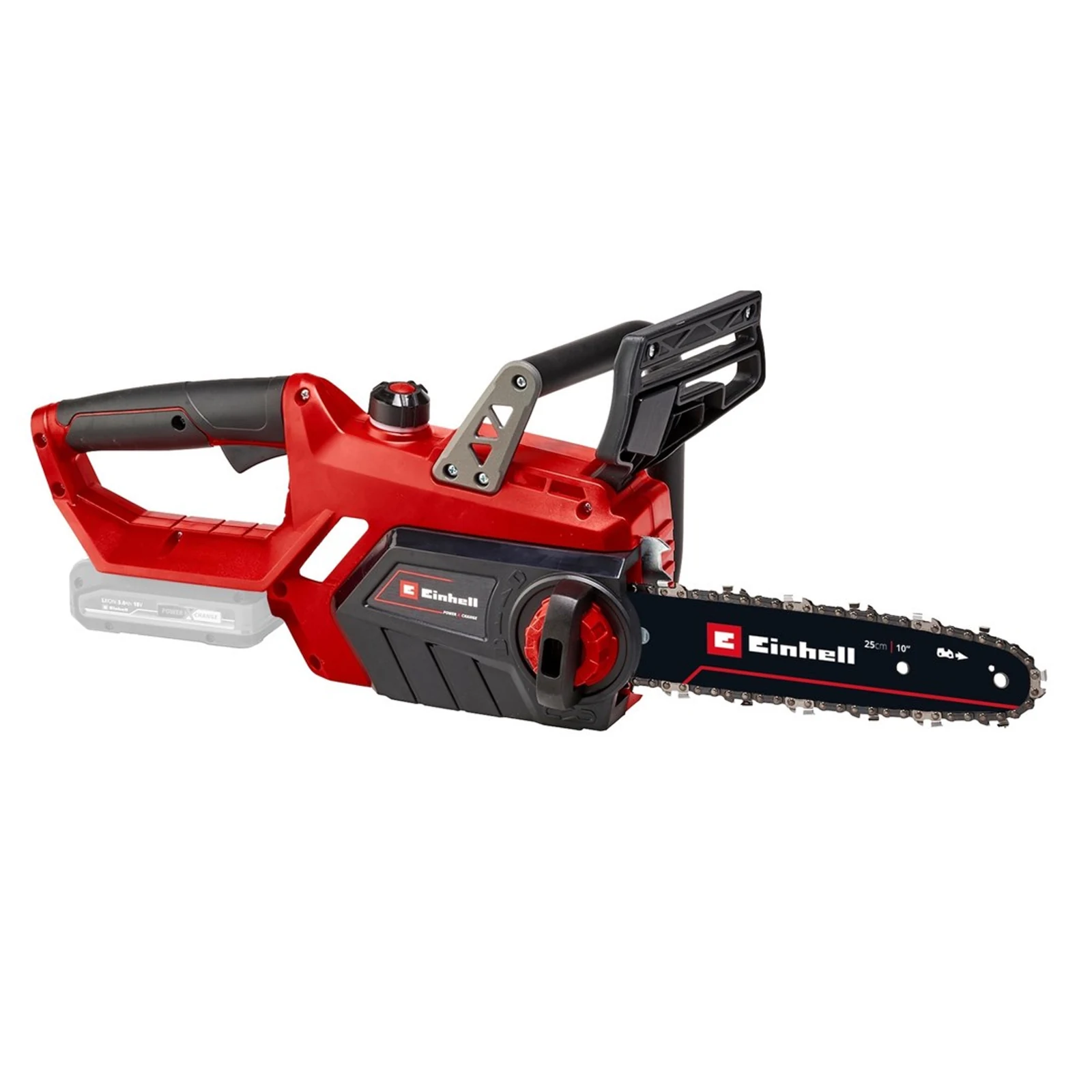 Piła łańcuchowa GE-LC 18 Li (1*4 Ah ZS)+ład EINHELL — zdjęcie 1 z 5