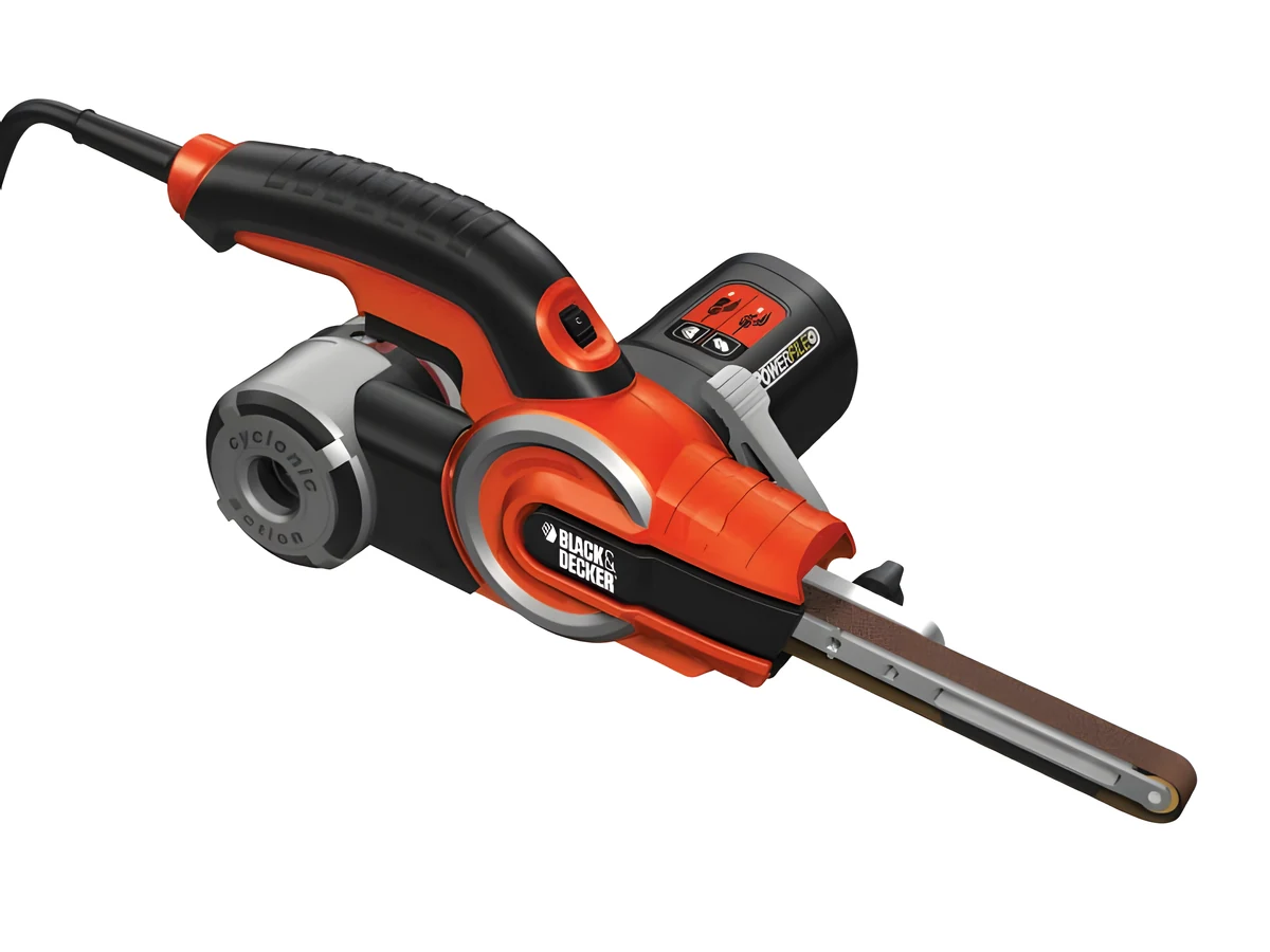 Szlifierka taśmowa BLACK+DECKER KA902EK-QS, 13mm