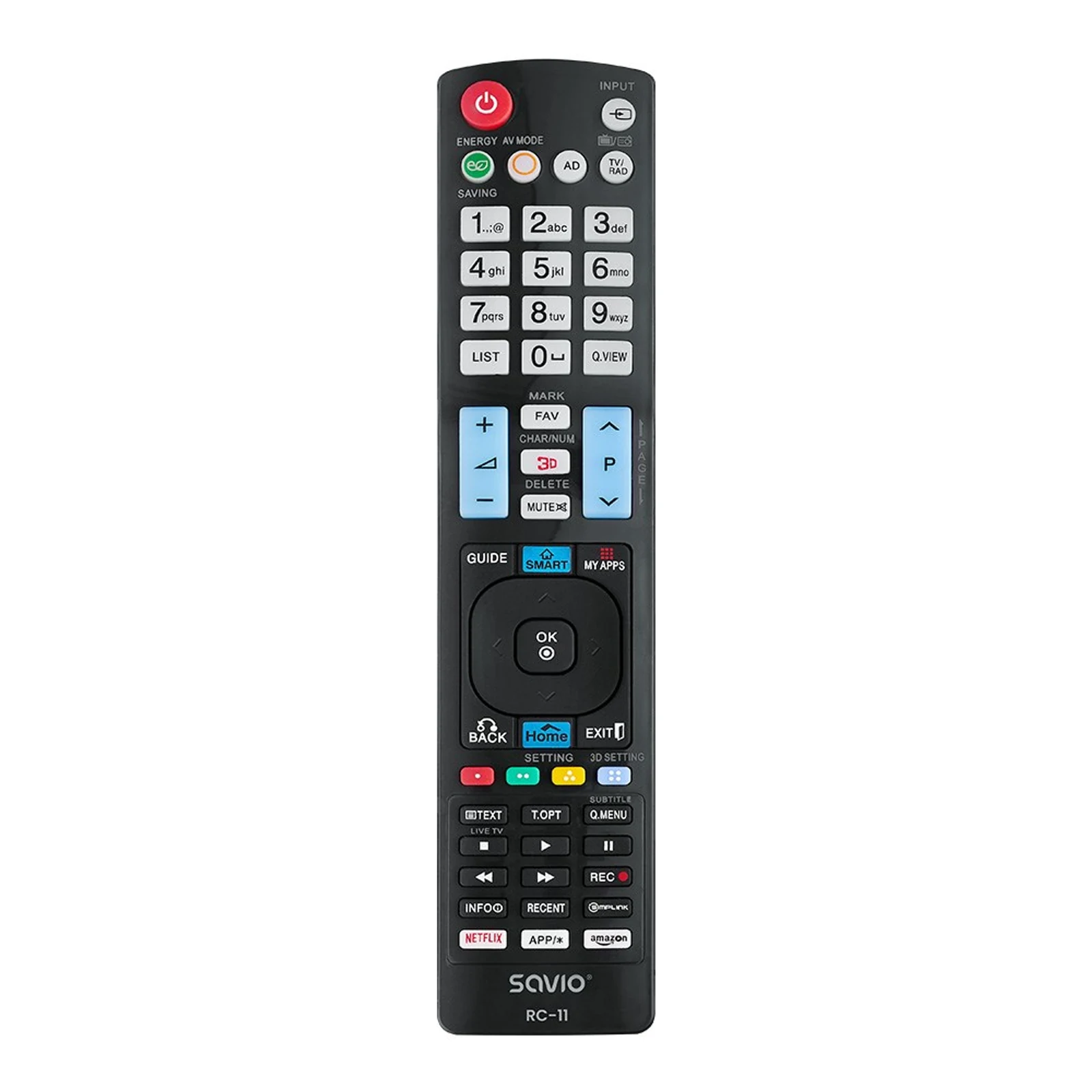 Pilot RTV SAVIO RC-11 (telewizory) — zdjęcie 1 z 3