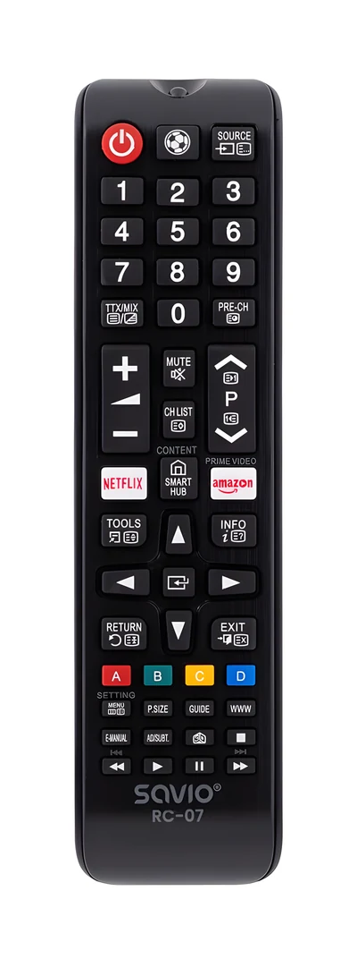 Uniwersalny pilot SAVIO RC-07 do telewizorów