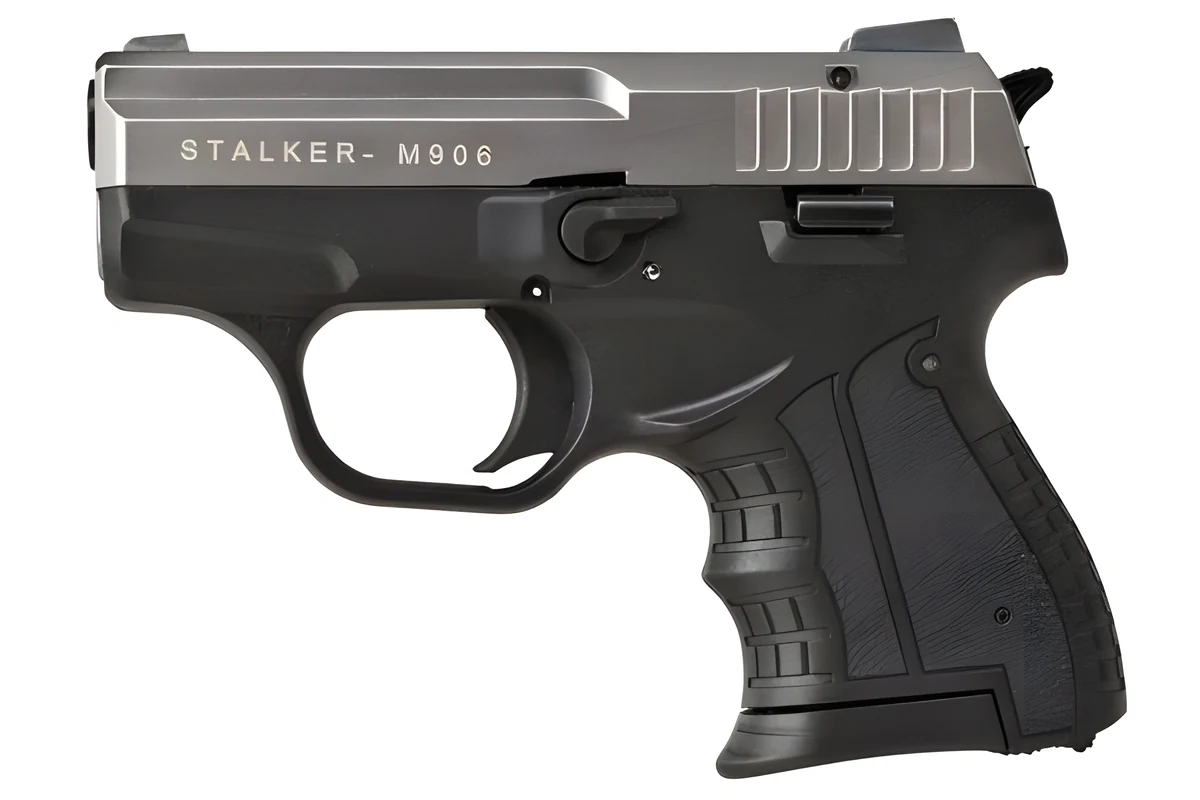 Pistolet hukowy STALKER M906 BAS kal. .22 Long (6 mm) Tytan (Outlet)