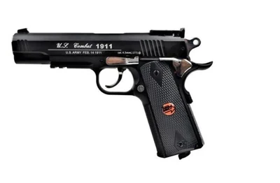 Pistolet wiatrówka BRUNI 816 US Combat kal. 4,5 mm BB, 20-strzałowy CO-2, do 17J