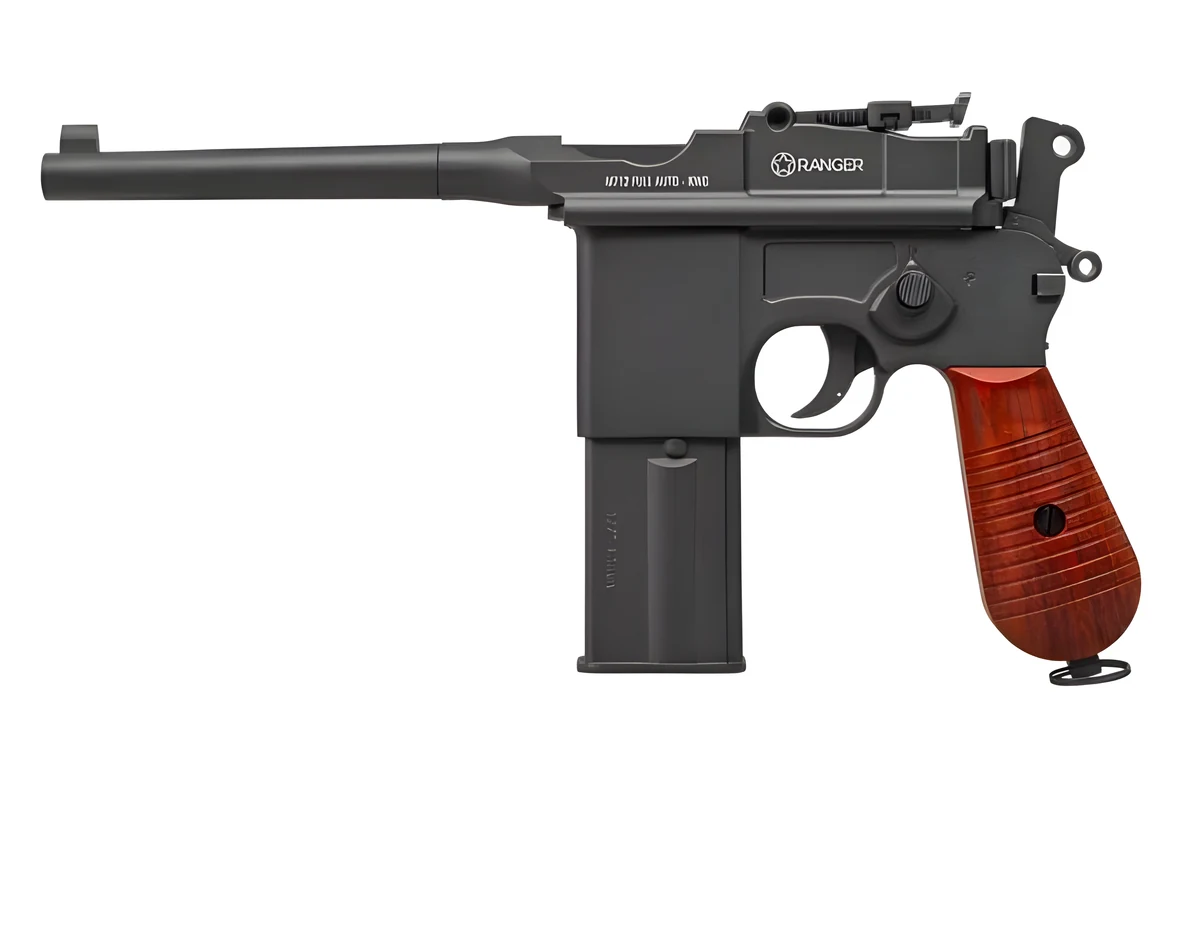 Pistolet wiatrówka RANGER M712 Broomhandle 4,5 mm BB