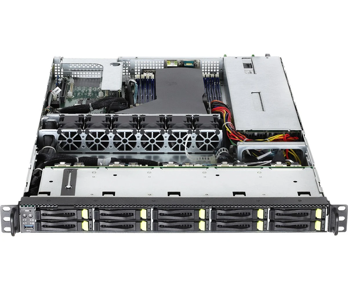 Platforma ASRock Rack 1U AMD Epyc 7002 10xSFF