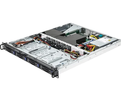 Platforma serwerowa RACK 1U - ASRock Rack z procesorem AMD Ryzen 4-rdzeniowym