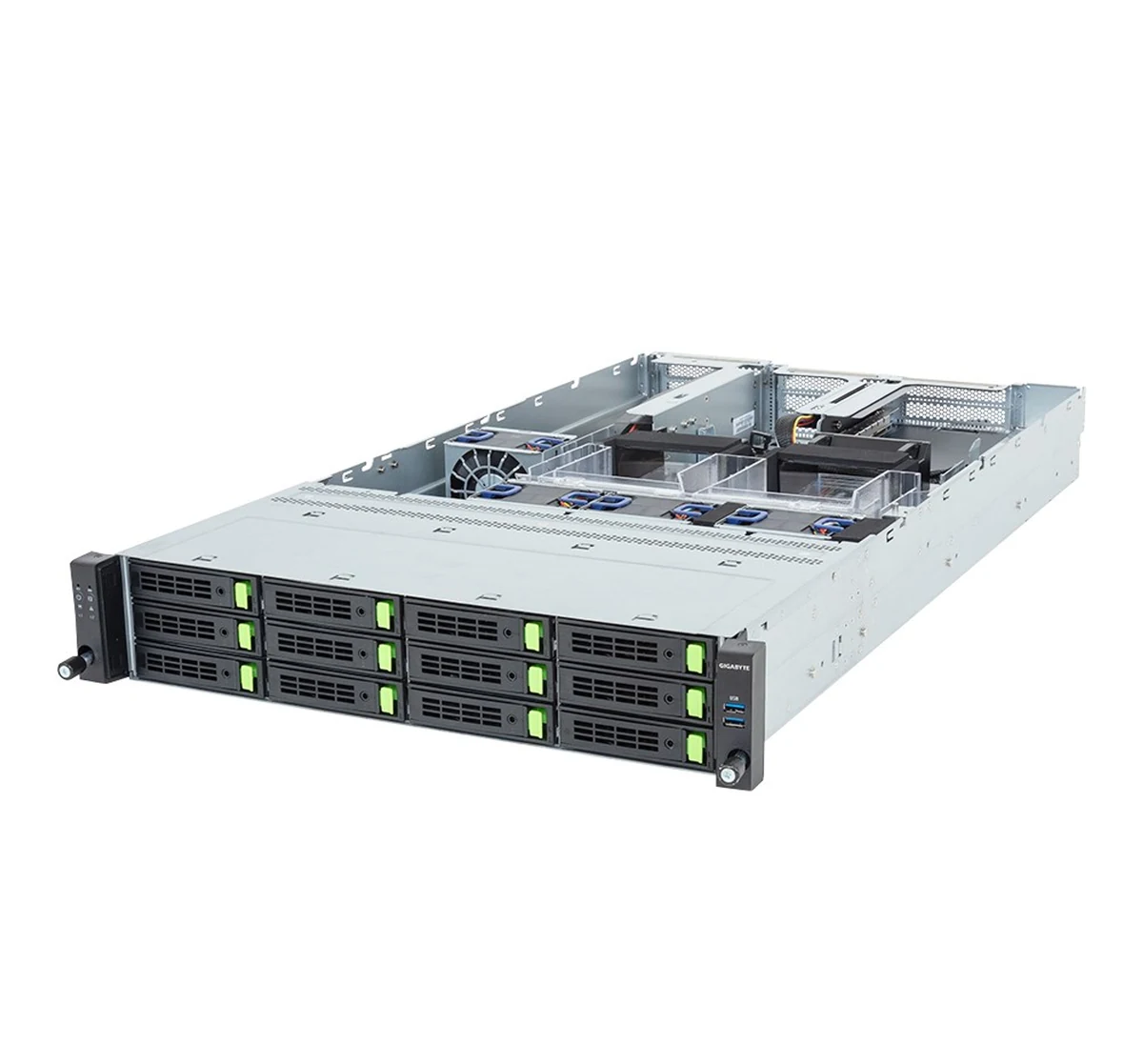 Platforma serwerowa RACK Gembird AMD R263-ZG0 2U