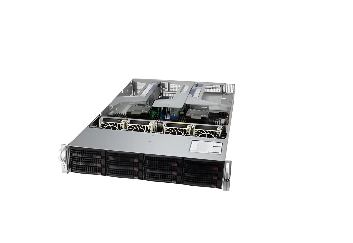 Platforma serwerowa Supermicro SYS-620U-TNR (Ultra 2U, 12x3.5" NVMe, X12DPU-6, 829U3TS-R1K22P-T)
