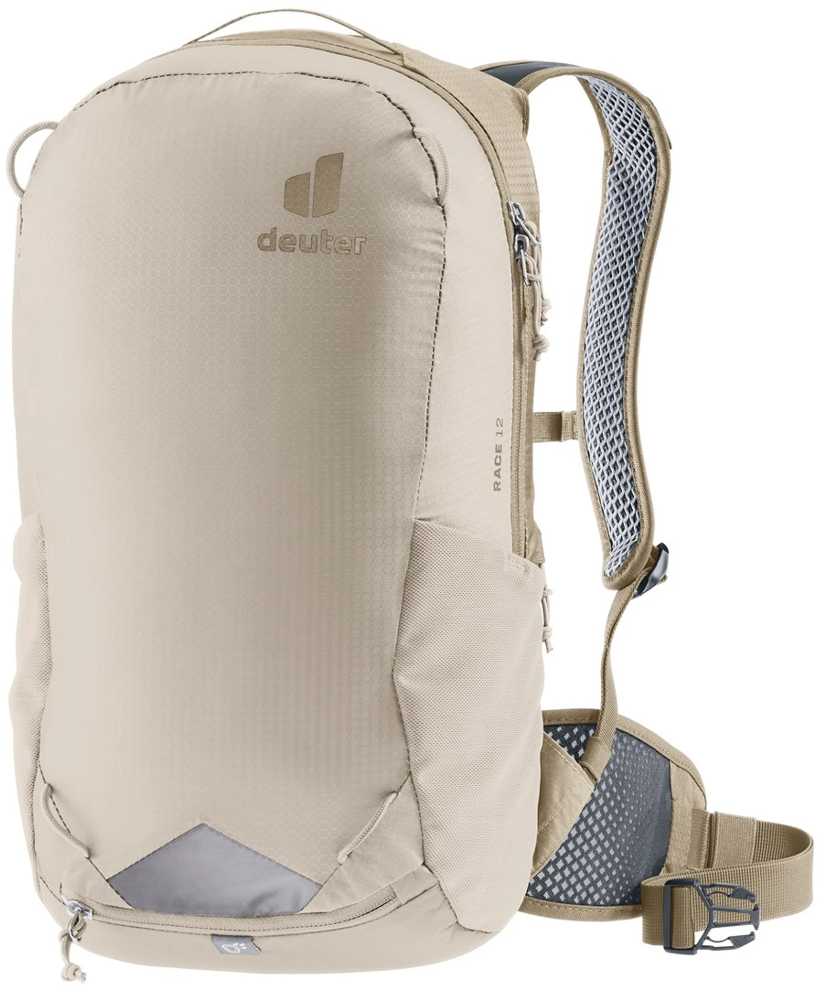 Plecak rowerowy Deuter Race 12, alu/greystone — zdjęcie 1 z 5