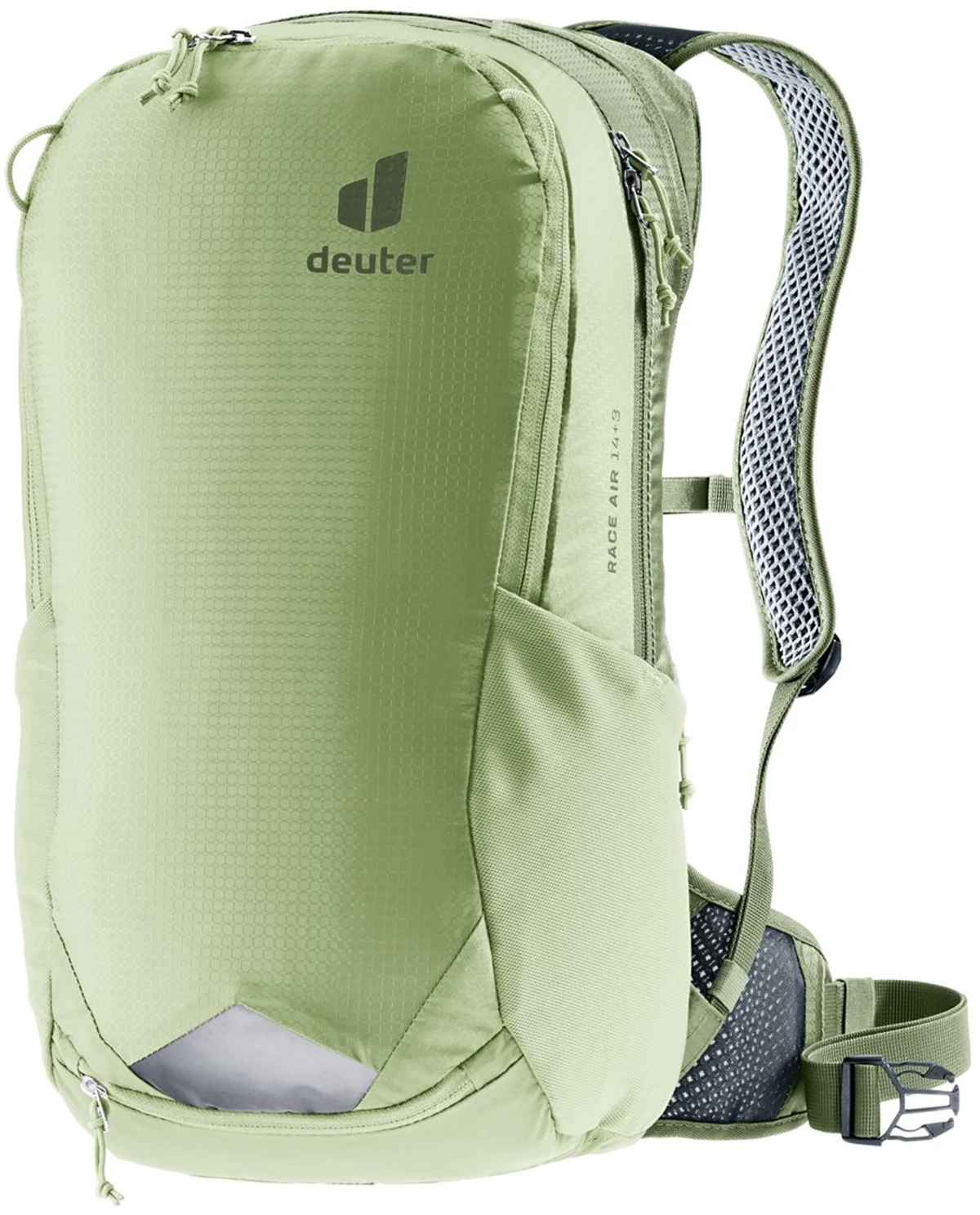 Plecak rowerowy Deuter Race Air 14 + 3, mineral/glove