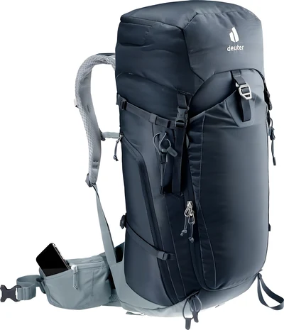 Plecak turystyczny Deuter Trail Pro 36, czarno-szary