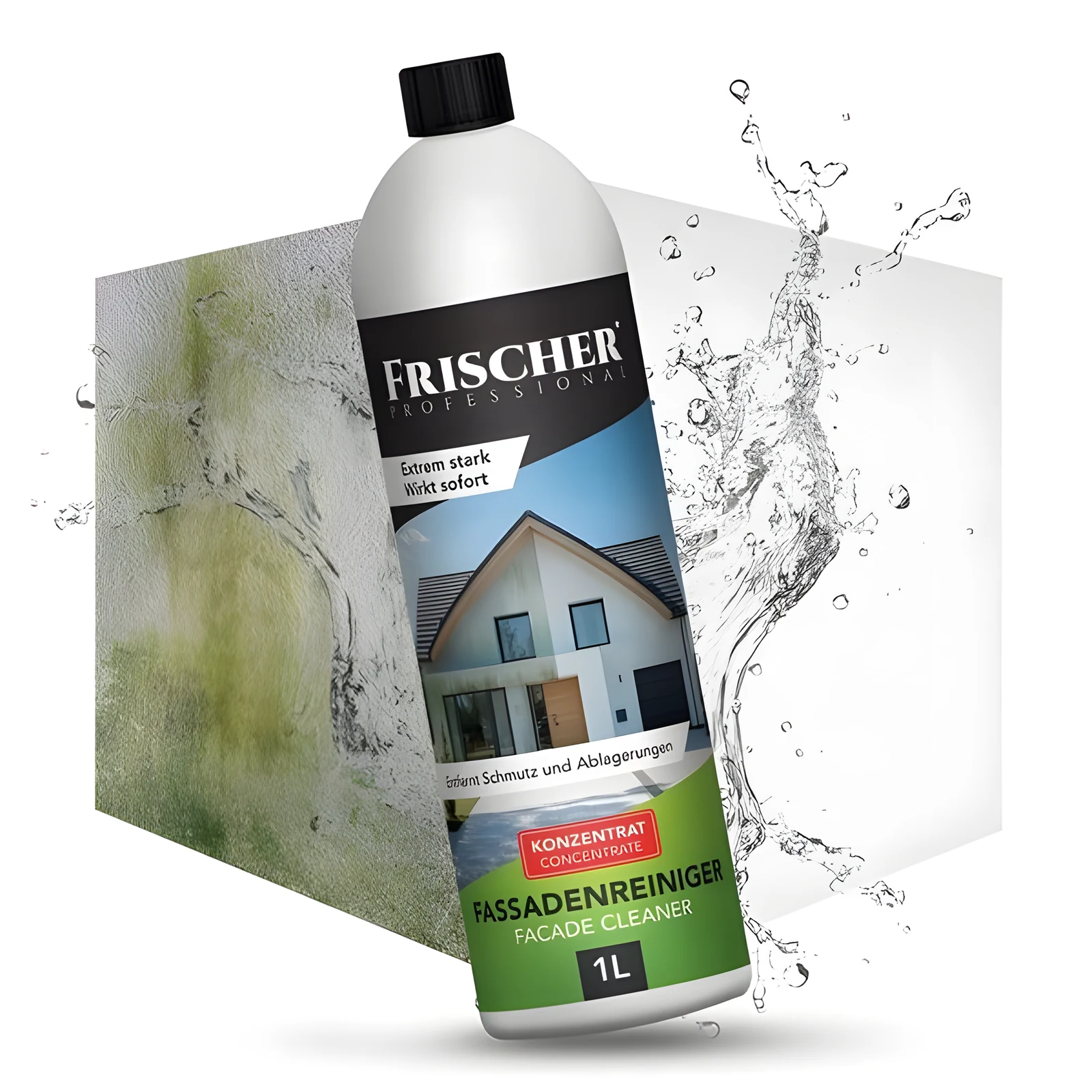 Płyn do czyszczenia elewacji Frischer 1l konc. — zdjęcie 1 z 5