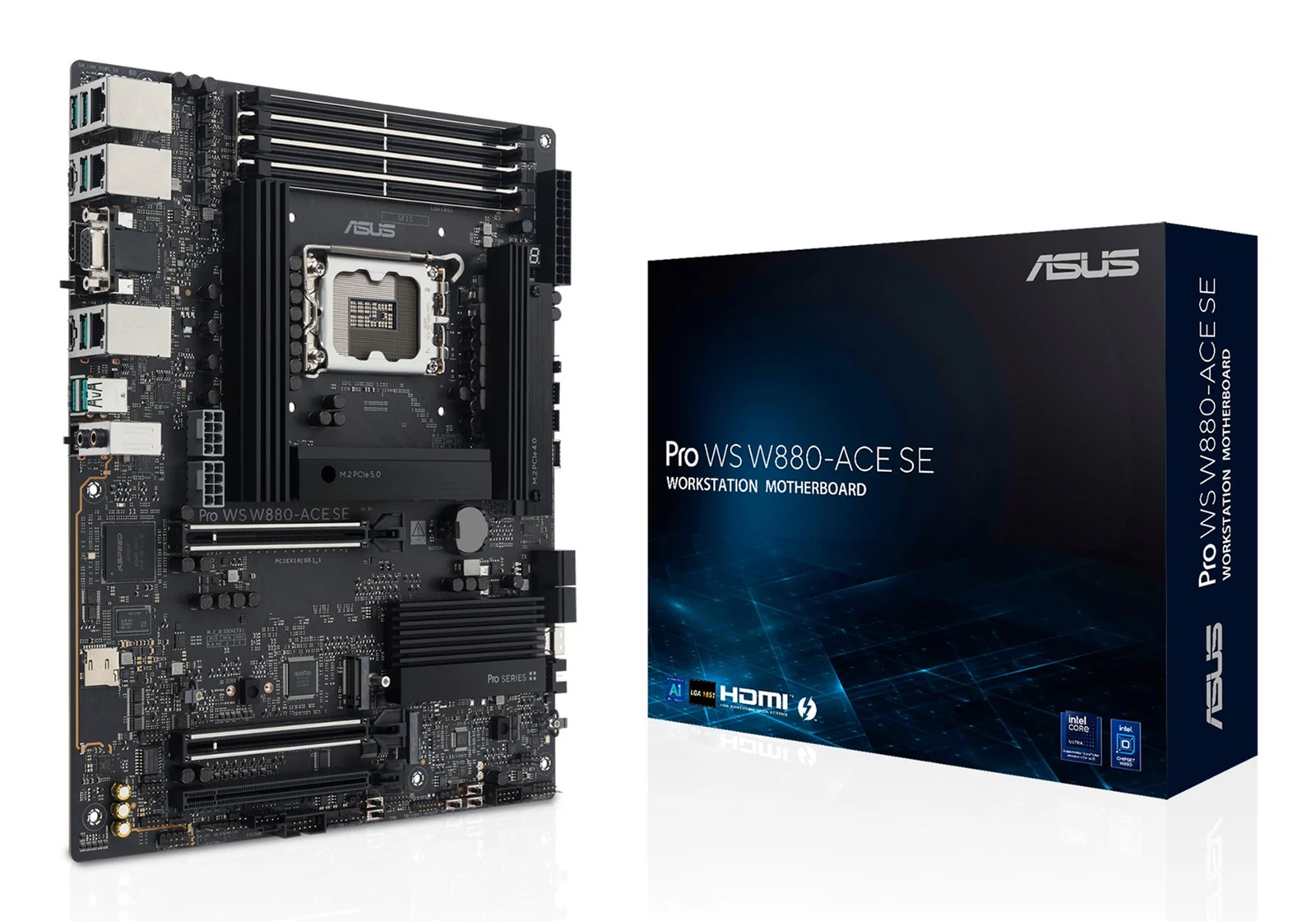Płyta główna serwerowa ASUS PRO WS W880-ACE SE LGA1851 — zdjęcie 1 z 8