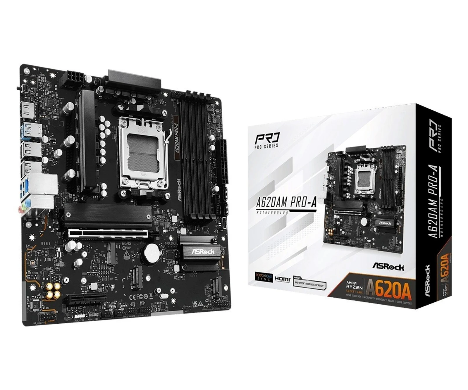 Płyta główna AsRock A620AM PRO-A Socket AM5 — zdjęcie 1 z 4