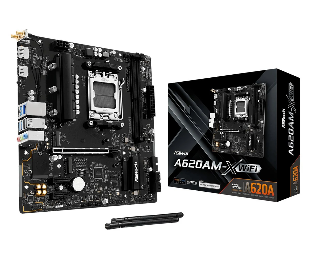 Płyta główna AsRock A620AM-X WiFi Socket AM5