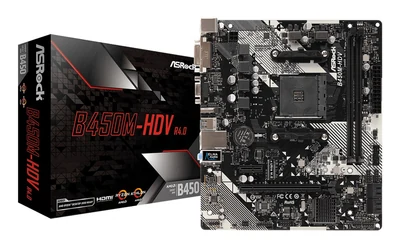 Płyta główna Asrock B450M-HDV R4.0 Socket AM4