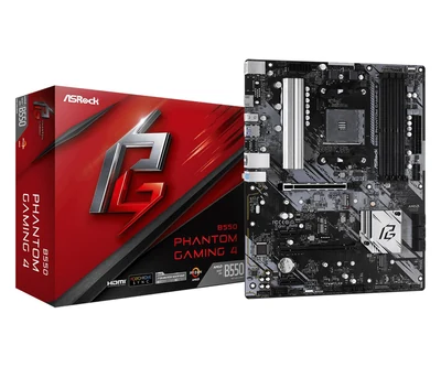 Płyta główna AsRock B550 PHANTOM GAMING 4 Socket AM4