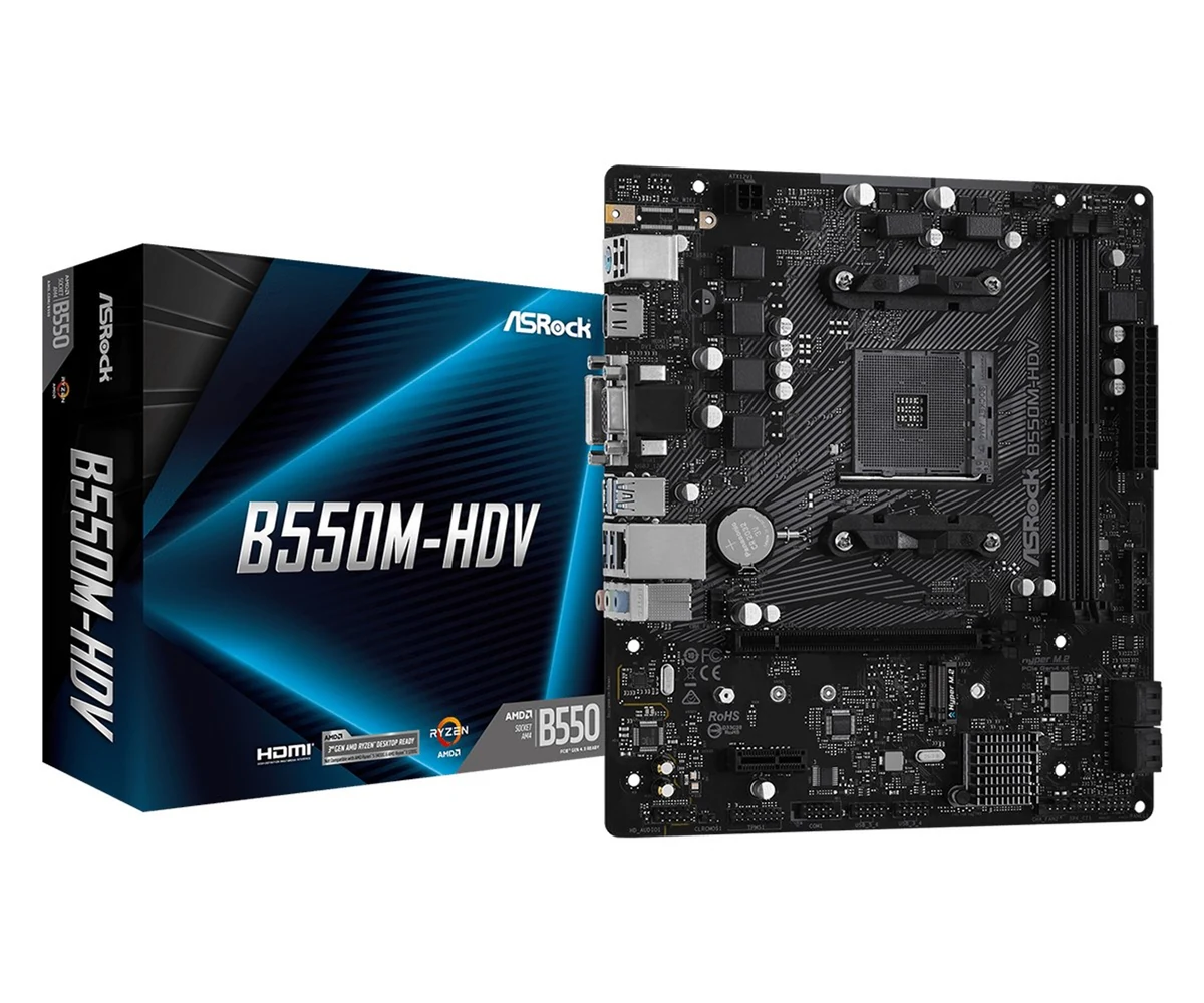 Płyta główna Asrock B550M-HDV Socket AM4
