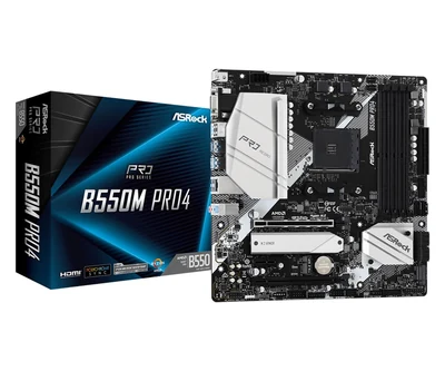 Płyta główna AsRock B550M PRO4 Socket AM4
