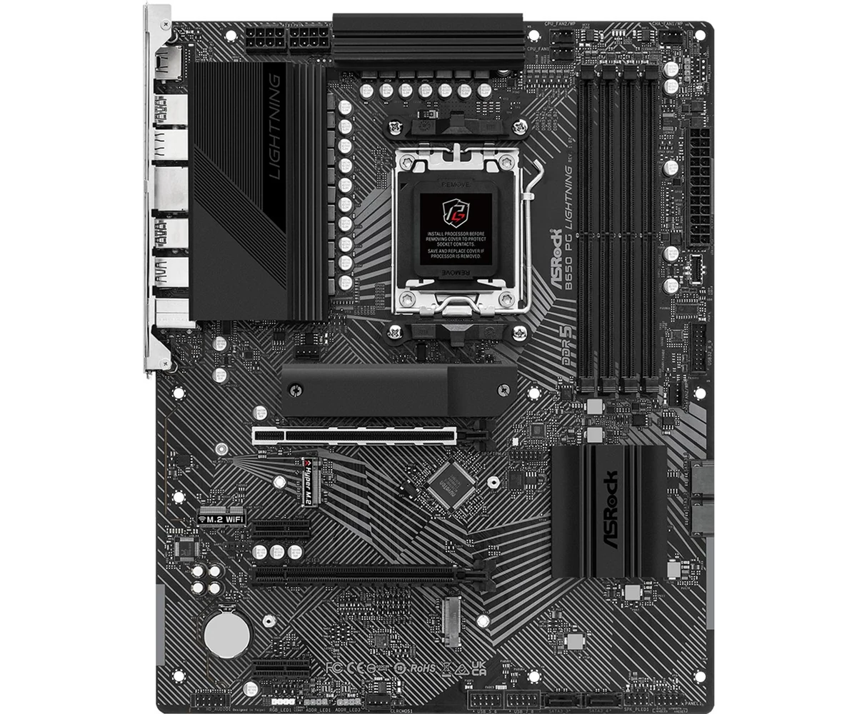 Płyta główna Asrock B650 PG LIGHTNING Socket AM5