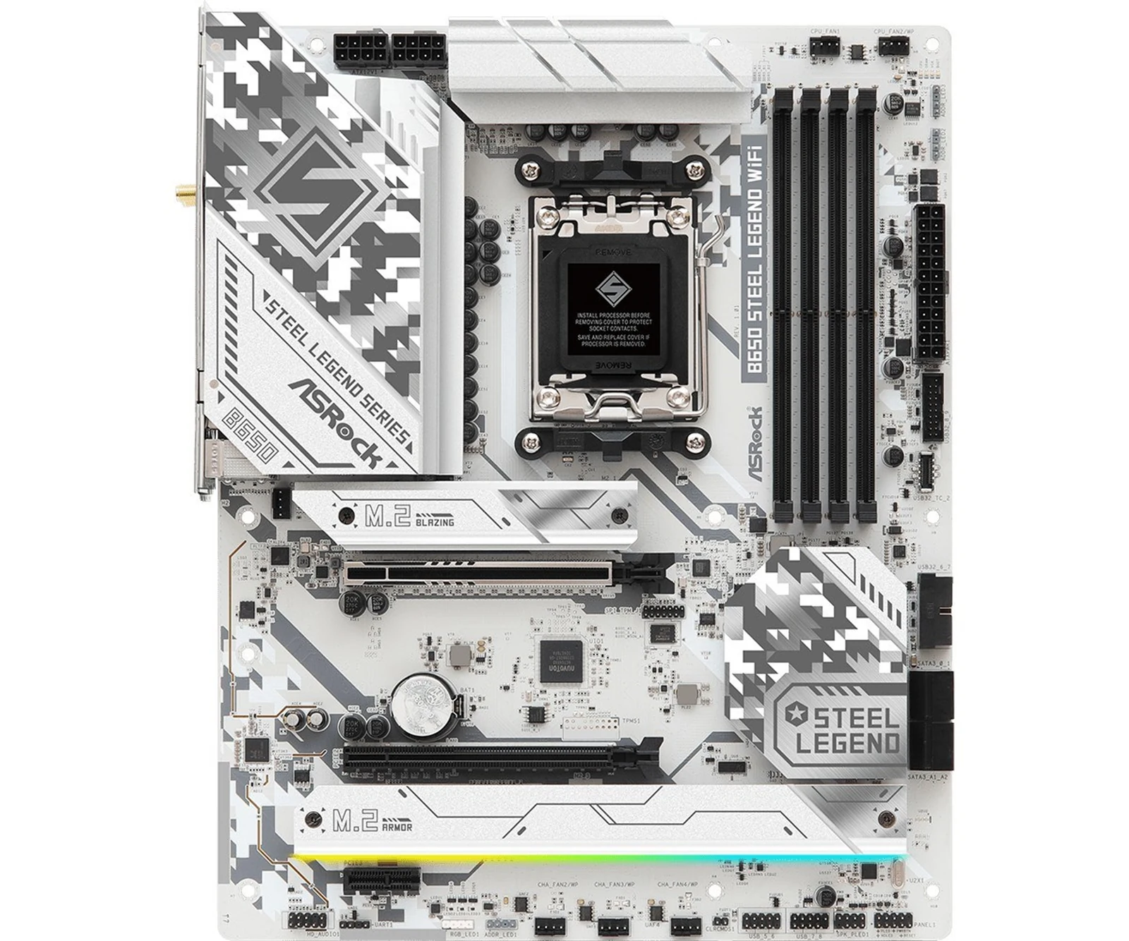 Płyta główna AsRock B650 STEEL LEGEND Wi-Fi — zdjęcie 1 z 6