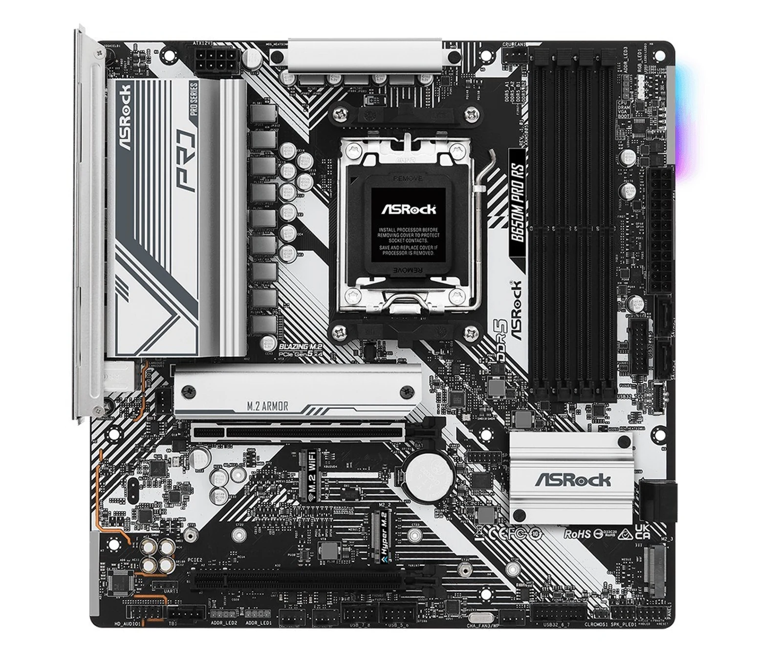 Płyta główna AsRock B650M PRO RS Socket AM5 — zdjęcie 1 z 6