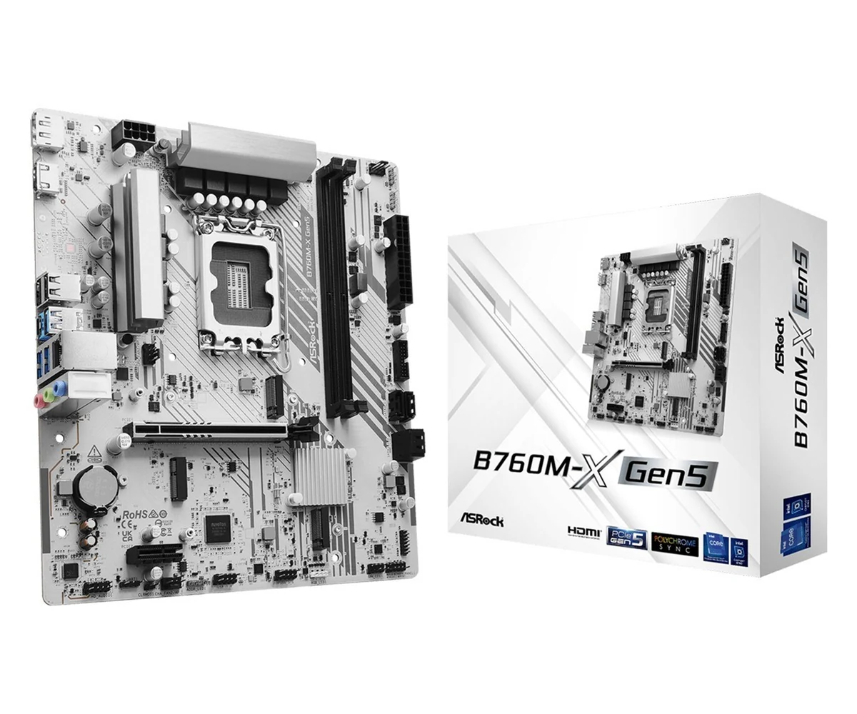 Płyta główna Asrock B760M-X GEN5 Socket 1700