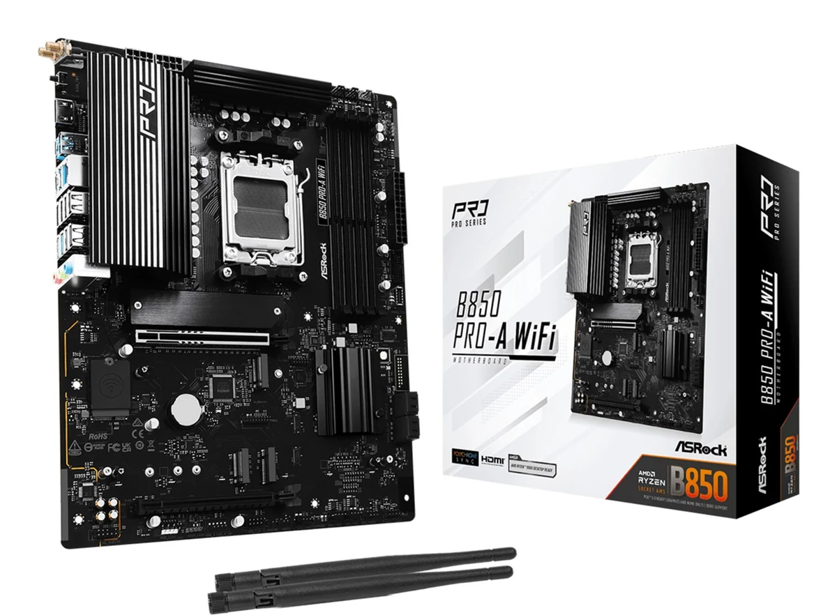 Płyta główna AsRock B850 PRO-A WIFI Socket AM5