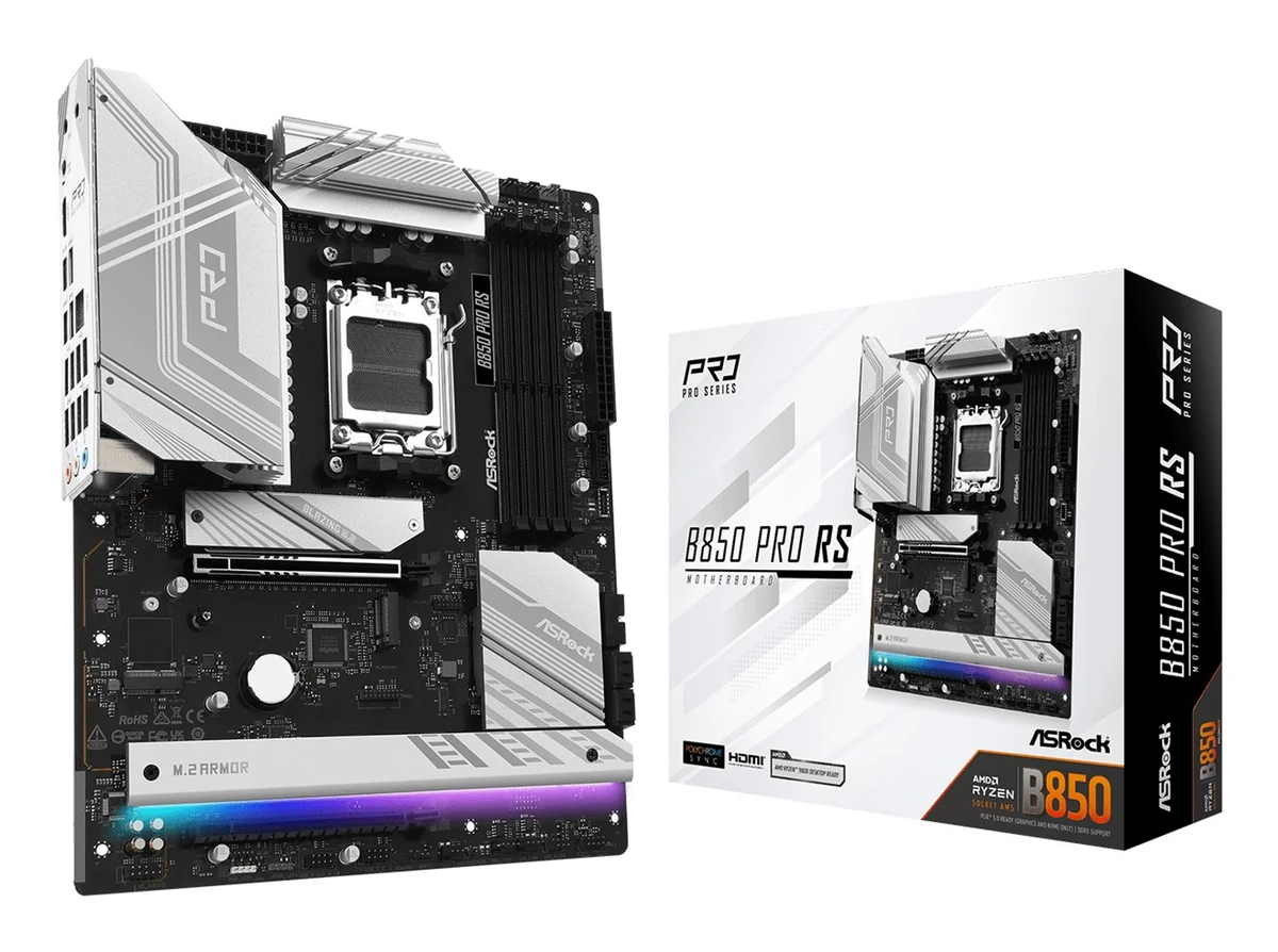 Płyta główna ASRock B850 Pro RS Socket AM5