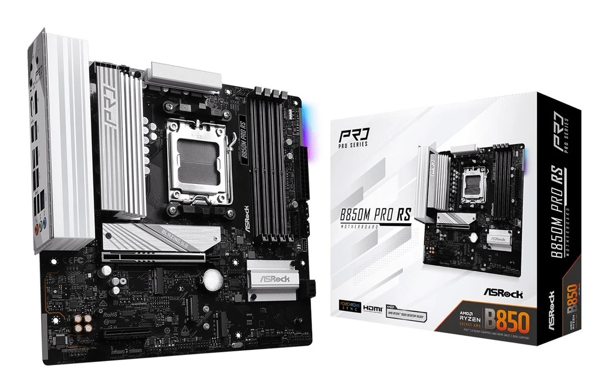 Płyta główna ASRock B850M Pro RS Socket AM5