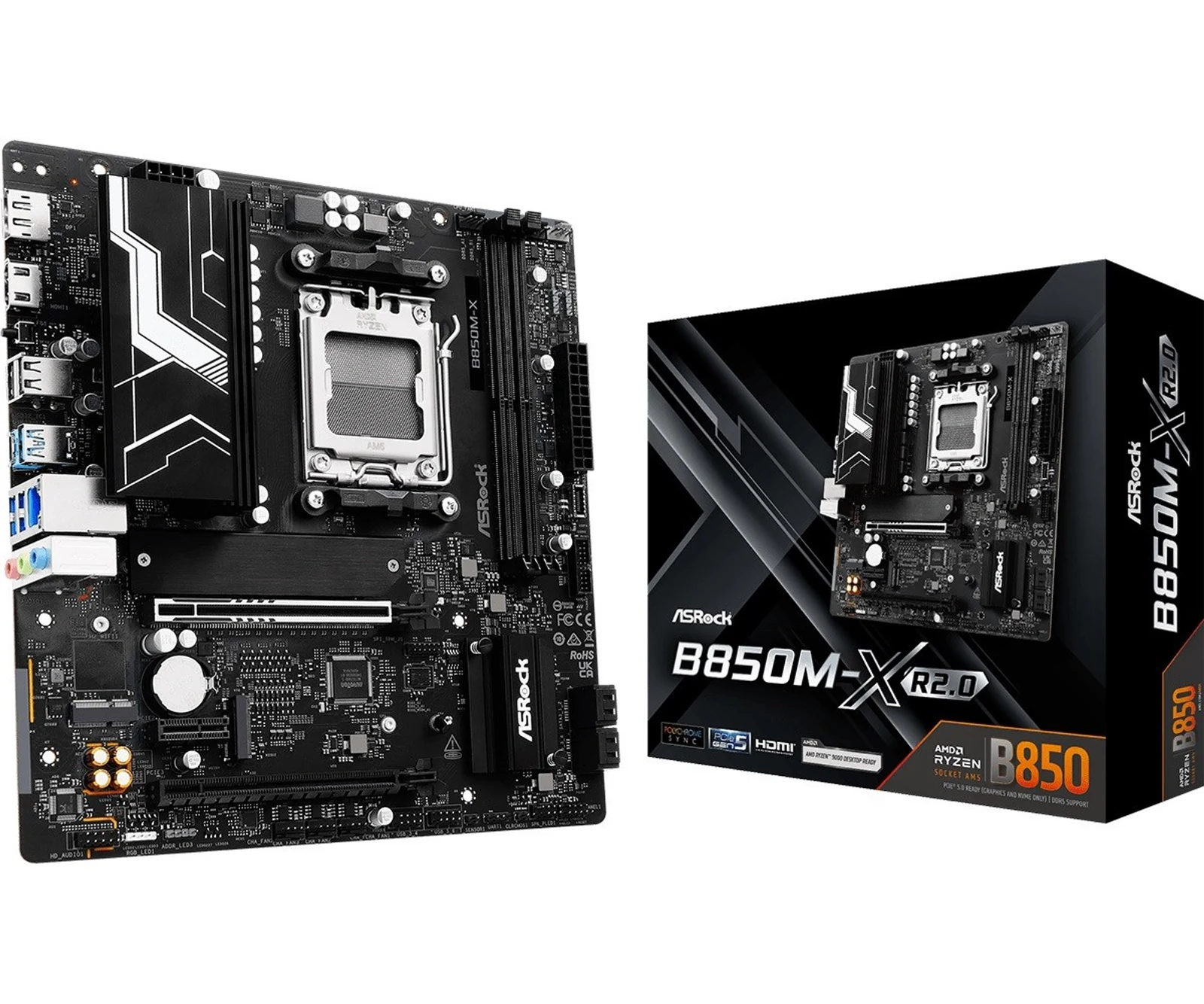 Płyta główna AsRock B850M-X R2.0 Socket AM5 — zdjęcie 1 z 6