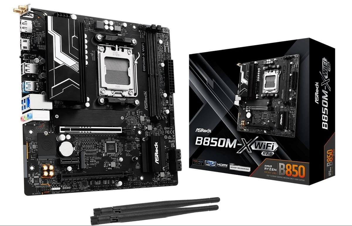 Płyta główna AsRock B850M-X WIFI R2.0 Socket AM5