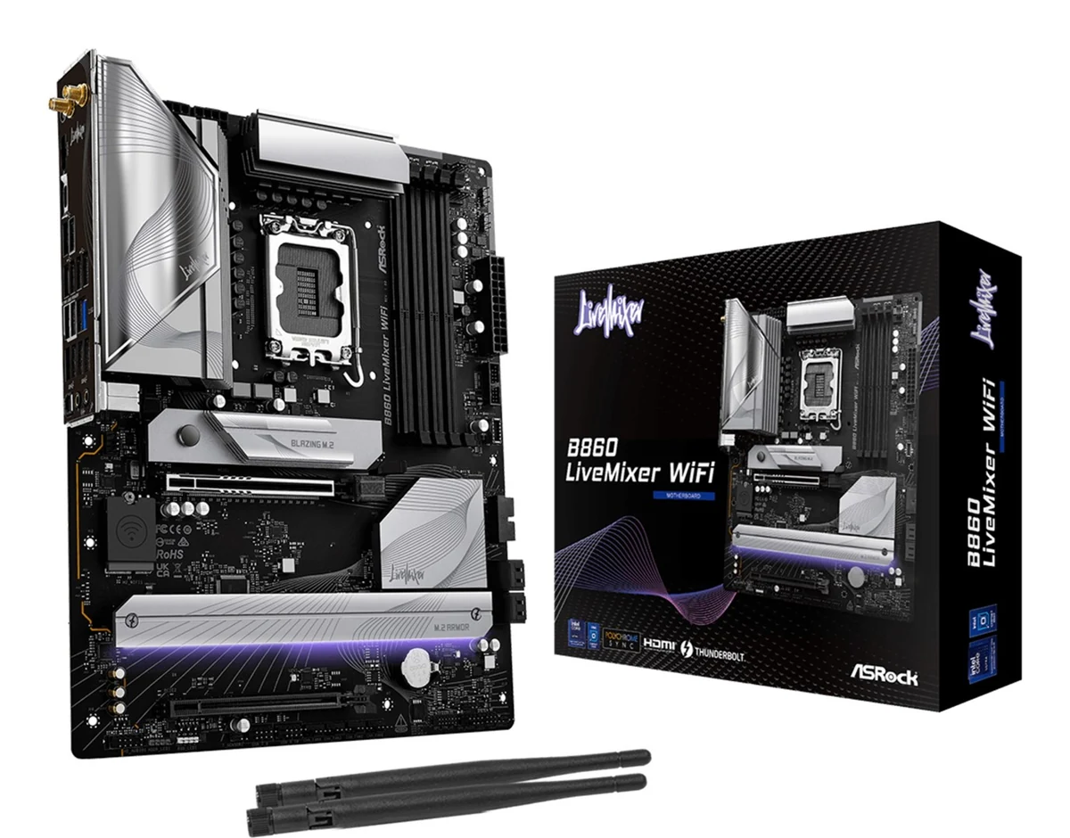 Płyta główna Asrock B860 LIVEMIXER WIFI Socket-1851