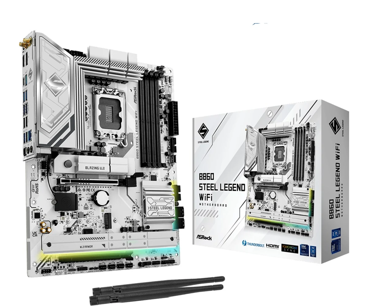 Płyta główna Asrock B860 STEEL LEGEND WIFI LGA 1851