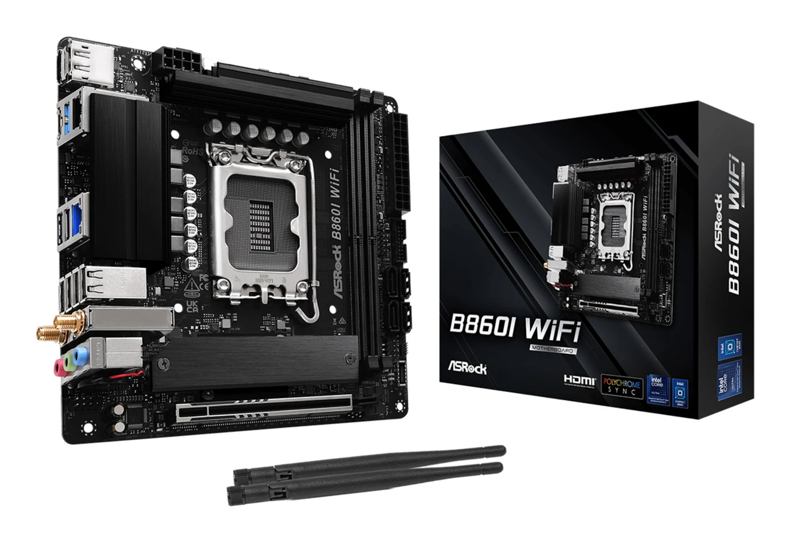 Płyta główna ASRock B860I WiFi Socket-1851 — zdjęcie 1 z 6